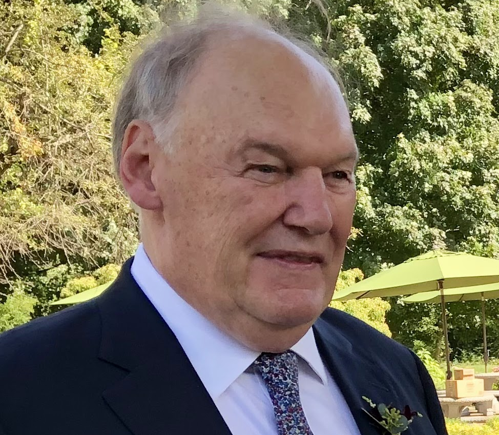 A picture of an old businessman